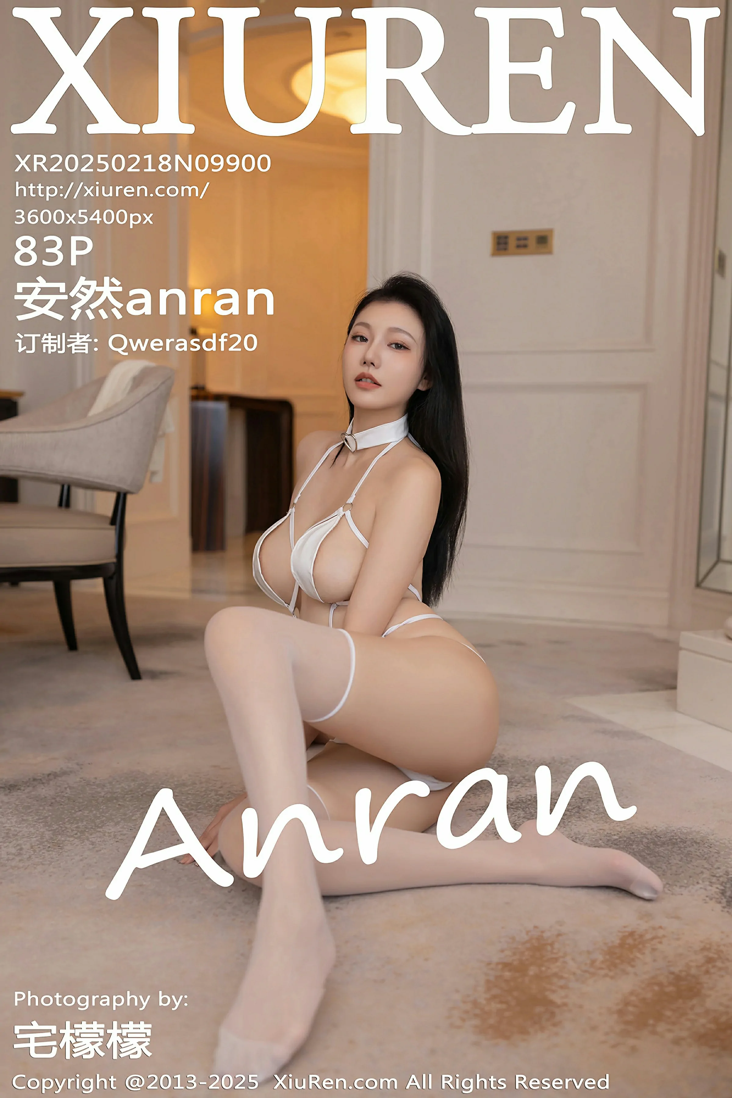 [XiuRen秀人网] 2025.02.18 No.9900 安然anran