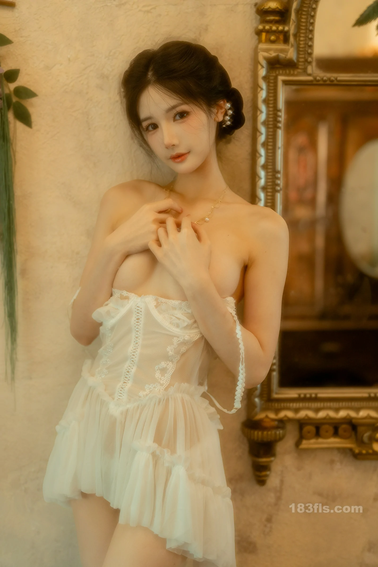 叫兽 10-12月 会员花絮 橙子小白裙